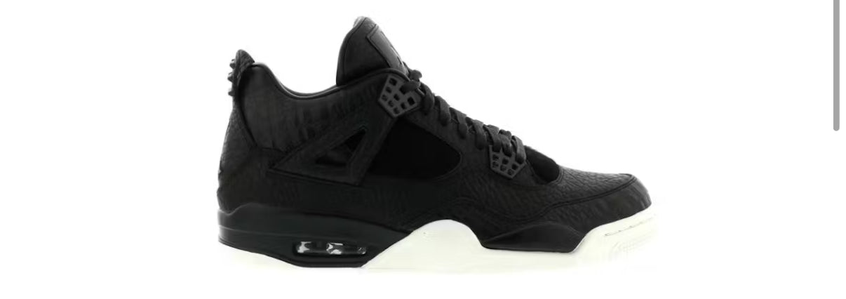 Jordan 4 Retro Pony Hair Black