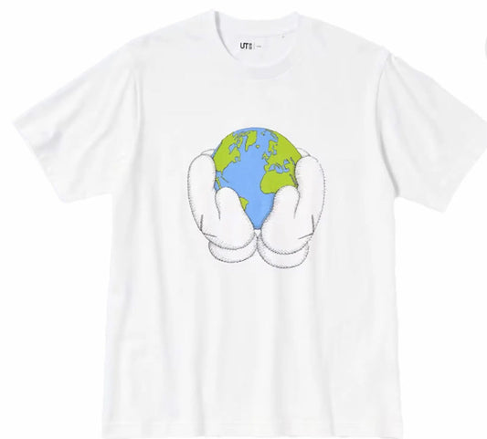 KAWS X Uniqlo Peace For All S/S Graphic Tee