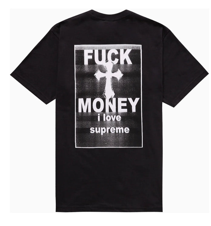 Supreme Fuck Money Tee Black