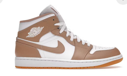 Jordan 1 Mid Tan Gum